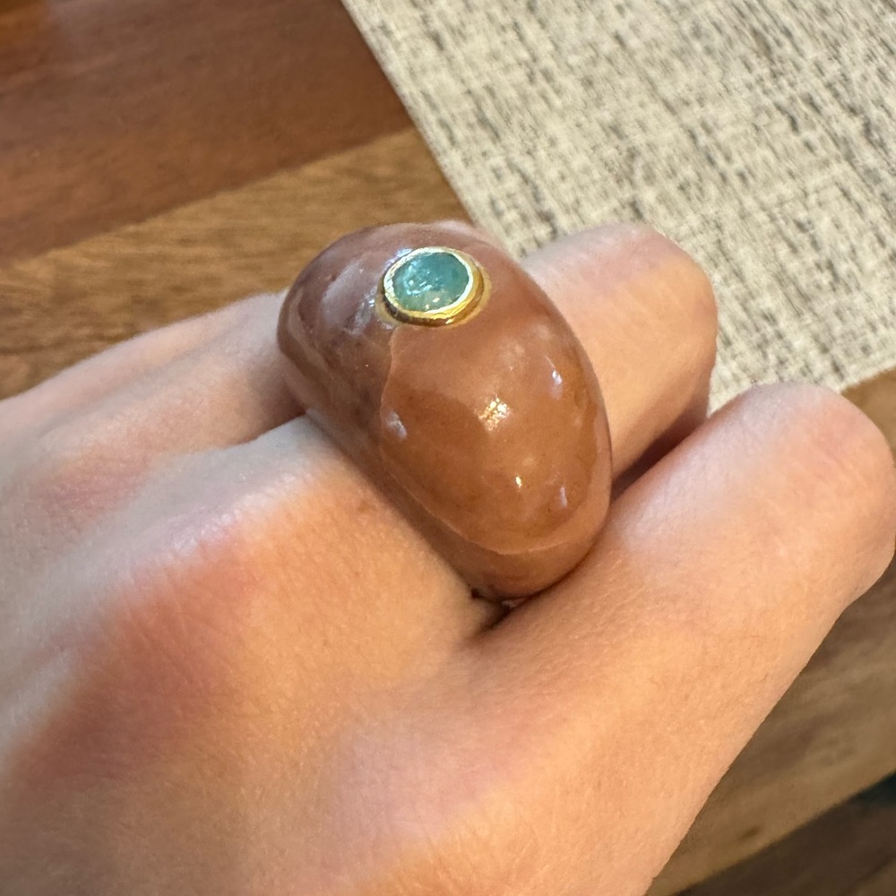 Stone Cocktail Ring - Picture 11 of 13